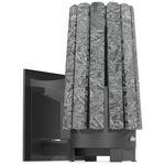 Дровяная банная печь Grill'D Cometa Vega 240 Long Max Stone Pro (Серпентинит)