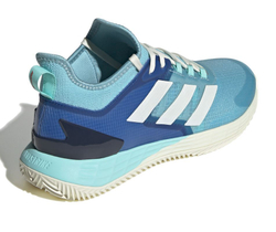 Мужские кроссовки теннисные Adidas Adizero Ubersonic 4.1 Clay - light aqua/off white/flat aqua