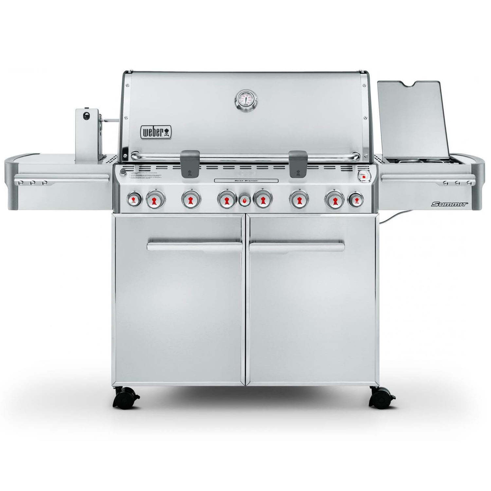 Газовый гриль Weber Summit S-670 GBS (стальной)
