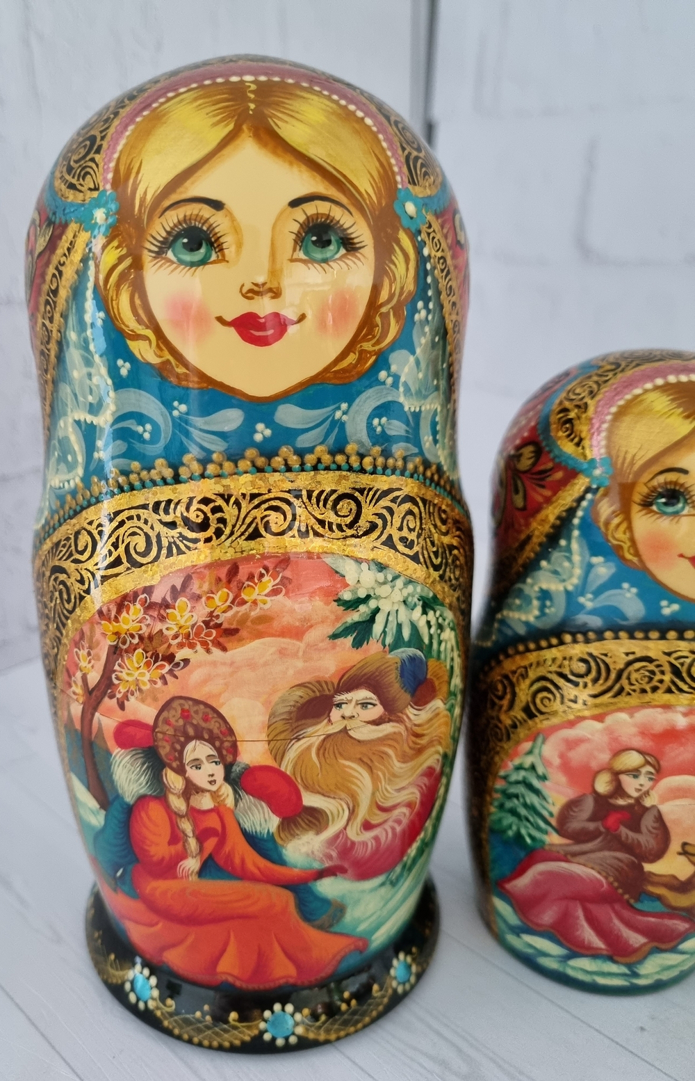 Матрешка 18см "Морозко" 5 мест