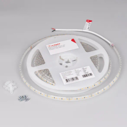 Светодиодная лента герметичная RTW-PU-A120-10.5mm 24V White6000 (16.8 W/m, IP68, Wire 2m, 5m) (Arlight, -) 029391(3)