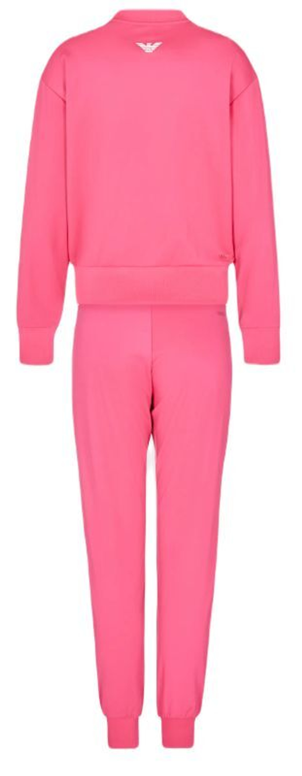 Женский теннисный костюм EA7 Woman Jersey Tracksuit - pink yarrow