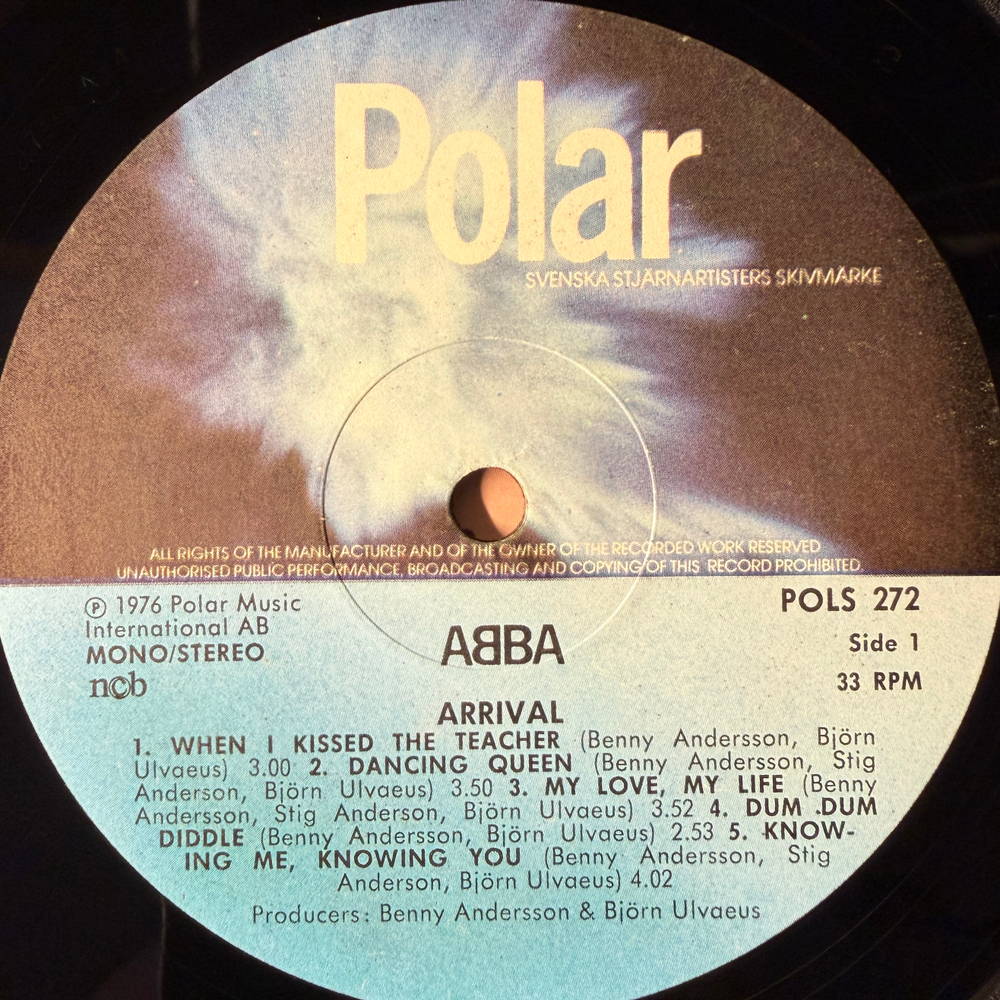 ABBA - Arrival (Швеция 1976г.)