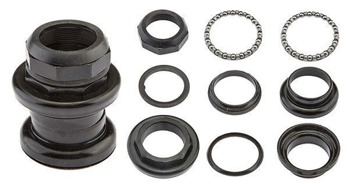 Детали рулевой колонки 1-1/8" резьбовая черная FP-H803