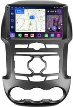 Магнитола для Ford Ranger 3 2011-2015 (рамка тип 1) - FarCar BM9-2K-245F1 монитор 9.5" 2K QLED на Android 14, Быстрая, CarPlay, 4G SIM-слот