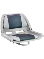 Кресло MR пластик. складн. с мягкими вставками (Gray/Black)