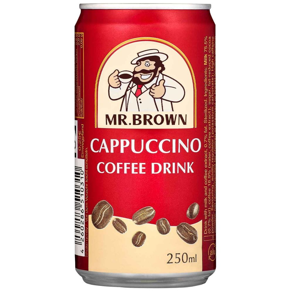 Кофейный Напиток Mr Brown Капучино жб 240мл