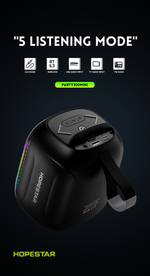Беспроводная колонка HOPESTAR PARTY 300 MINI 5W черный