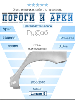 Арка левая Mitsubishi Lancer 9 (Polcar) седан