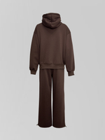 Спортивный костюм-тройка 23367 из зип-кофты, прямых штанов на кулиске и жилета