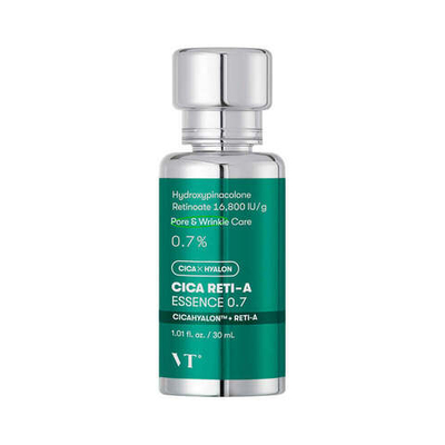 Бустер-эссенция с высокой концентрацией ретинола и центеллой VT Cosmetics Cica Reti-A Essence 0.7