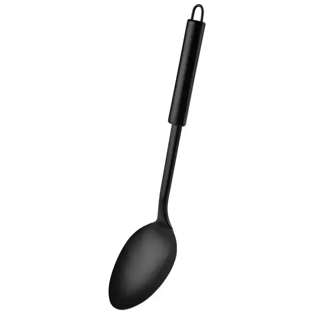 Ложка CLASSICO NERO из нержавеющей стали, цвет - черный, non-stick (раб часть)
