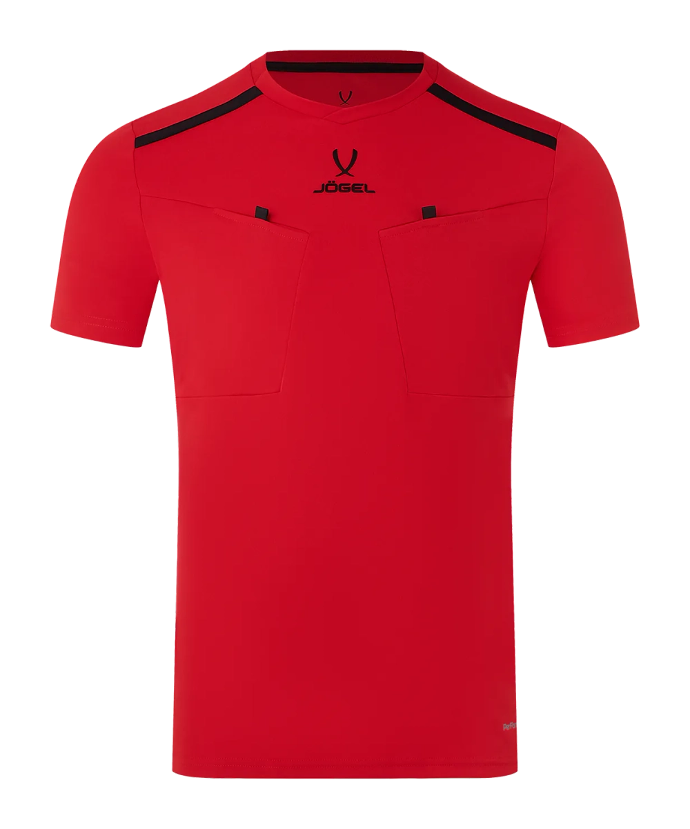 Футболка судейская DIVISION PerFormDRY Referee Tee, красный
