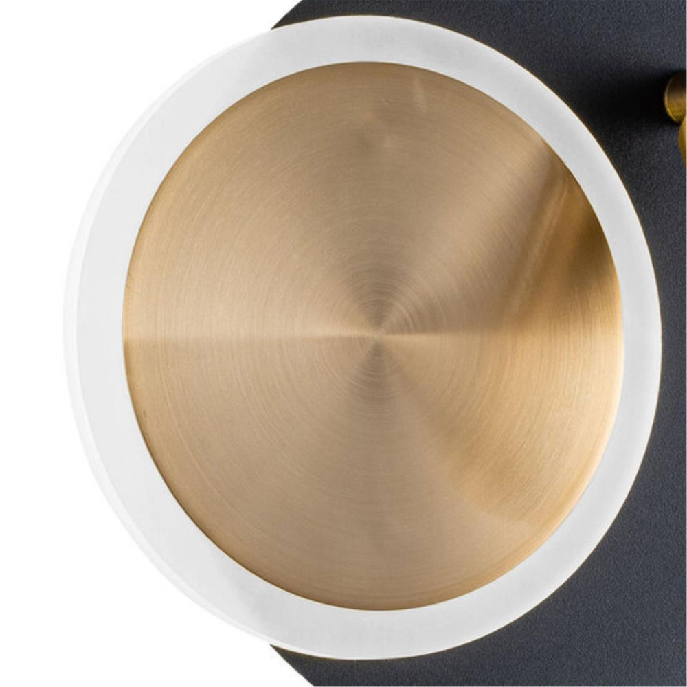 Настенный светодиодный светильник Arte Lamp SYRMA A2213AP-2BK