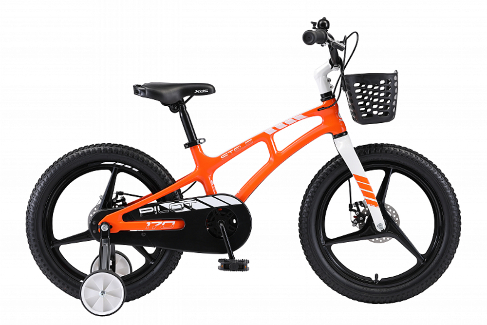 Велосипед Stels Pilot 170 MD 18 V010 9.5" Оранжевый