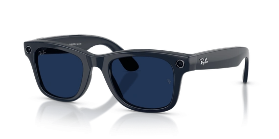 Умные очки Ray-Ban Meta Wayfarer Gen 2 (RW4012) Shiny Cosmic Blue/Clear/Sapphire Transitions S50 T150