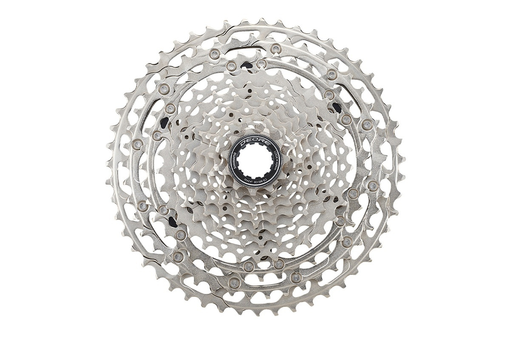 Кассета Shimano Deore M5100, 11 скоростей, 11-42Т, серебристая, без упаковки