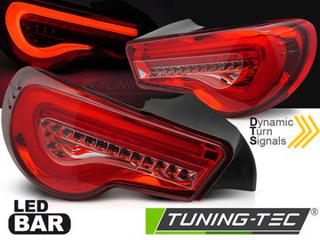 Фонари задние для TOYOTA GT86 12-21 LED BAR RED SEQ