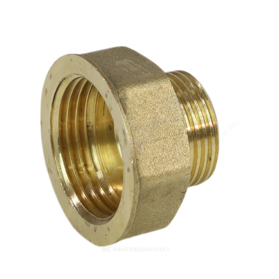 Переход латунь реборда Ду 15х10 (1/2"х3/8") ВР/НР LD LD.65.509.15х10