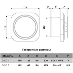 Вентилятор Эра DISK 4BB D100 (двигатель на шарикоподшипниках)