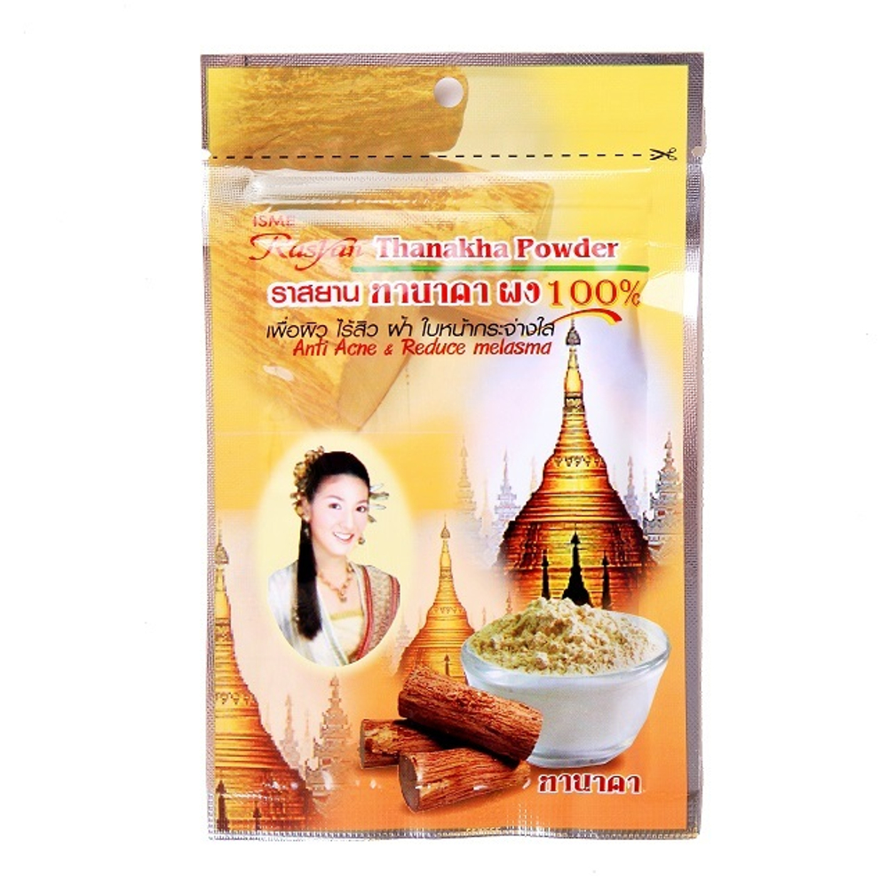 ISME Rasyan Tanaka Powder 100% / Натуральная маска-пудра Танака  20 гр.