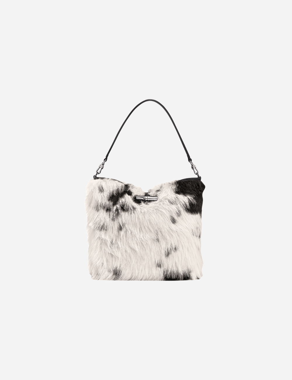 Сумка Longchamp Shoulder Bag "Black/White"