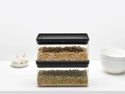Brabantia Контейнер Tasty 22x11.2x10.6cm 1.5l темно-серый EAN 8710755229923