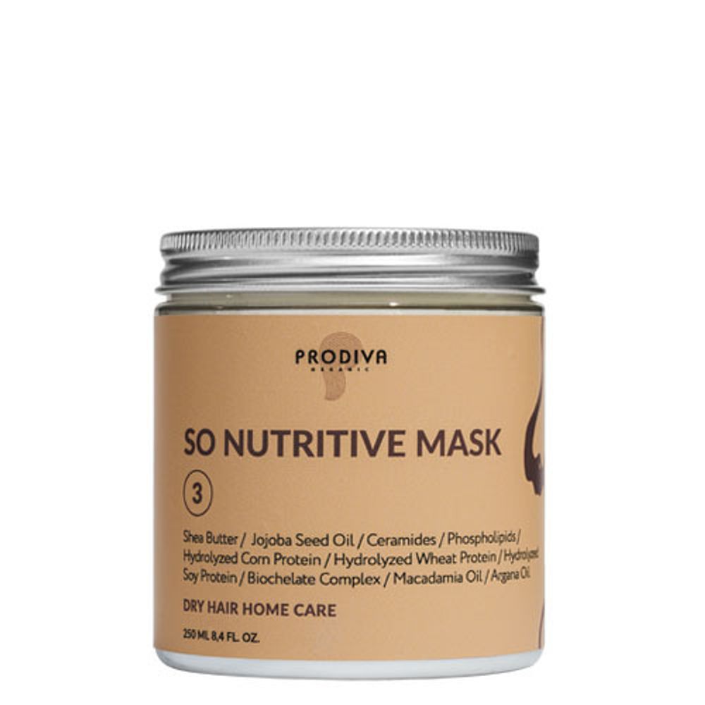Prodiva SO NUTRITIVE Mask - Маска для сухих и поврежденных волос