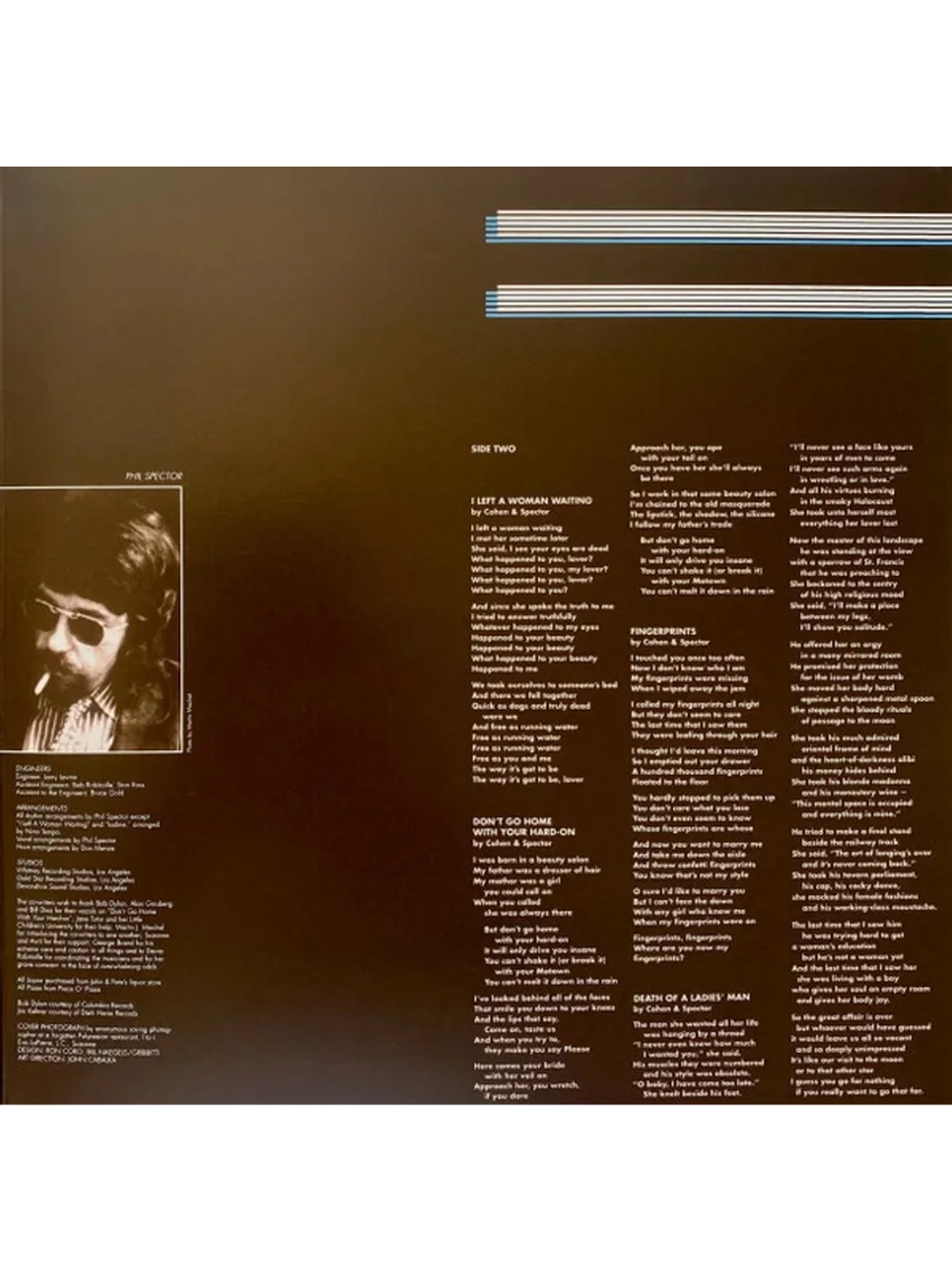 Leonard Cohen — Death Of A Ladies' Man