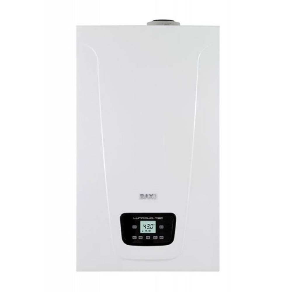 Котел газовый BAXI LUNA DUO-TEC E 1.12 конденс., настенный, 1 конт., закр.кам.сгор.