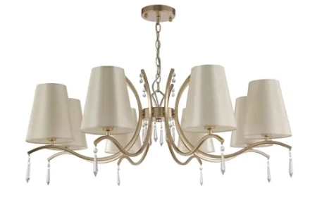 Люстра Crystal Lux RENATA SP8 GOLD 3591/308