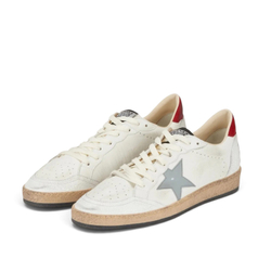 Men's Ball Star with grey leather star and red leather heel tab