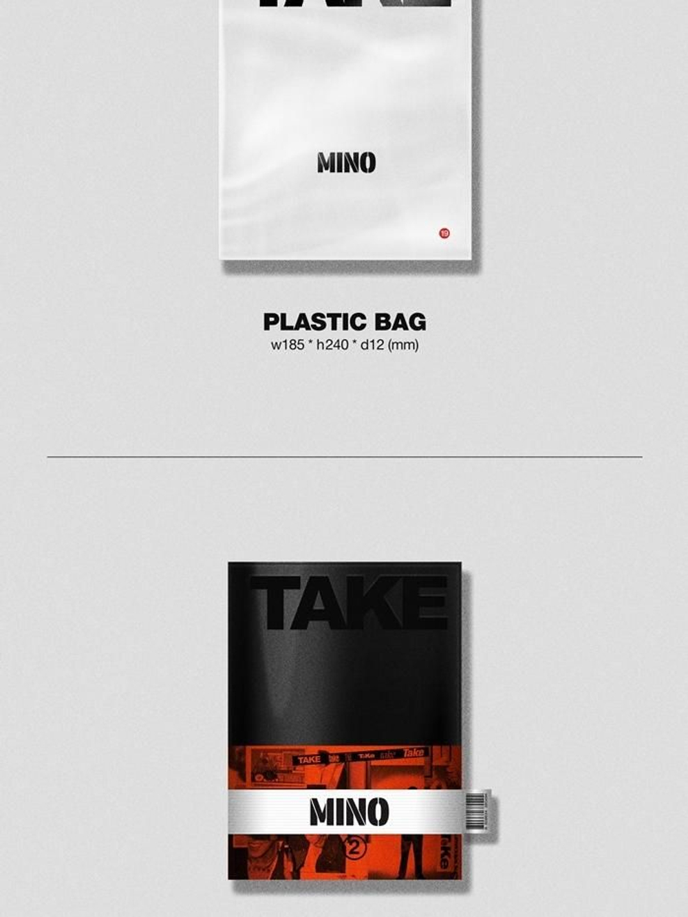 Альбом Winner MINO - Take 2nd Album 2 Version SET
