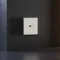 Накладка для розетки компьютерной RJ45 и розетки телефонной RJ11 Voltum S70 Хлопок VLS001313