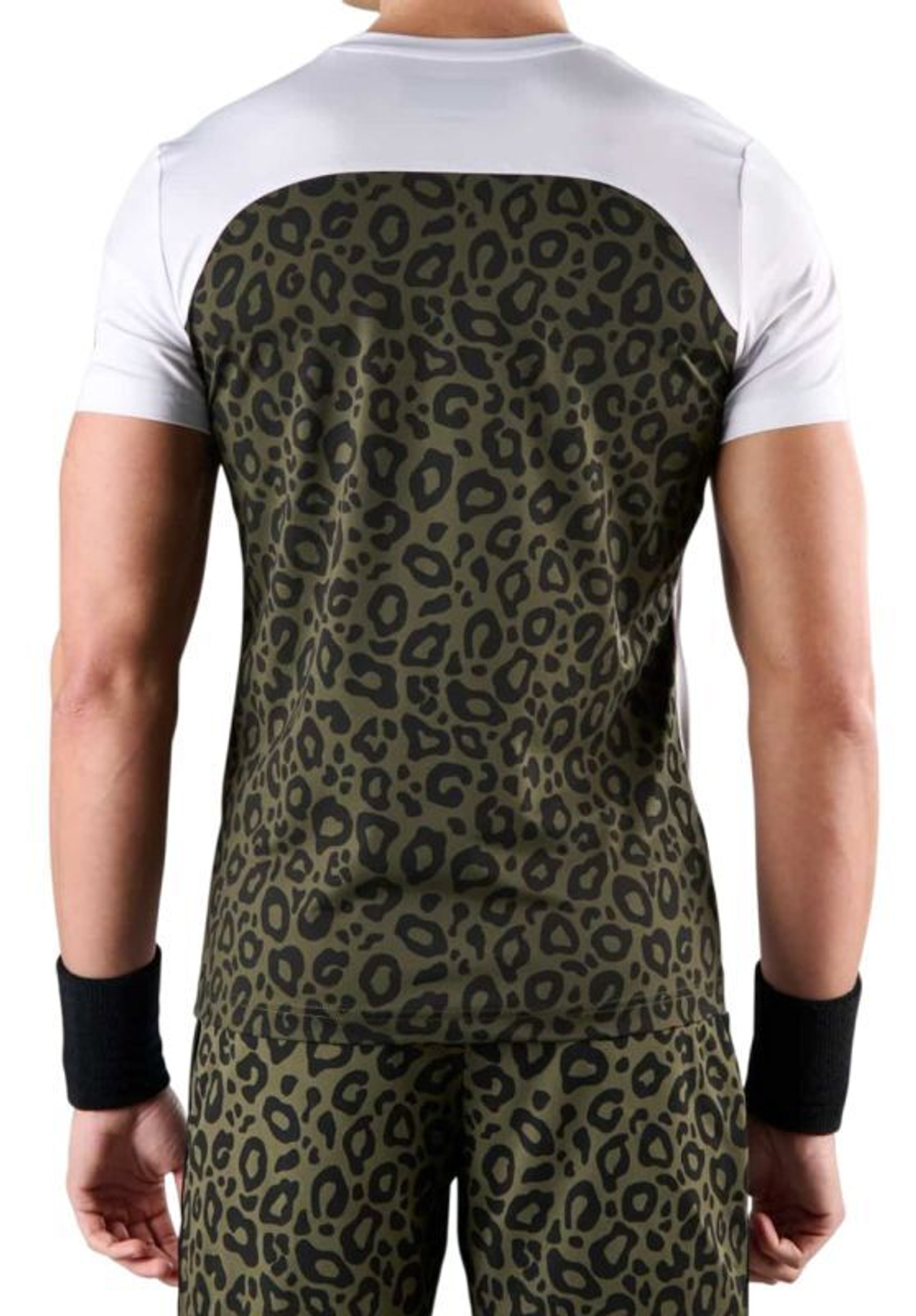 Мужская теннисная футболка Hydrogen Panther Tech T-Shirt - белый