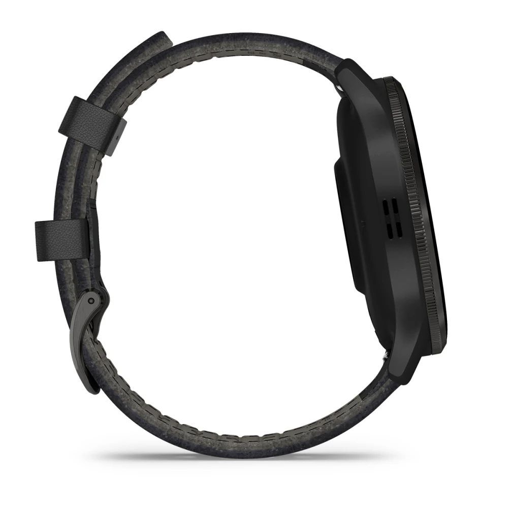 Смарт-часы Garmin Venu 3 Black c черным кожаным ремешком, 010-02784-52. Товар уцененный