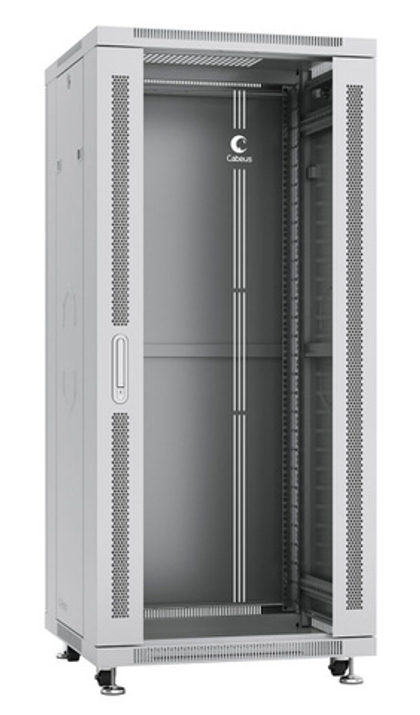 Шкаф напольный 19", 32U Cabeus SH-05C-32U60/100