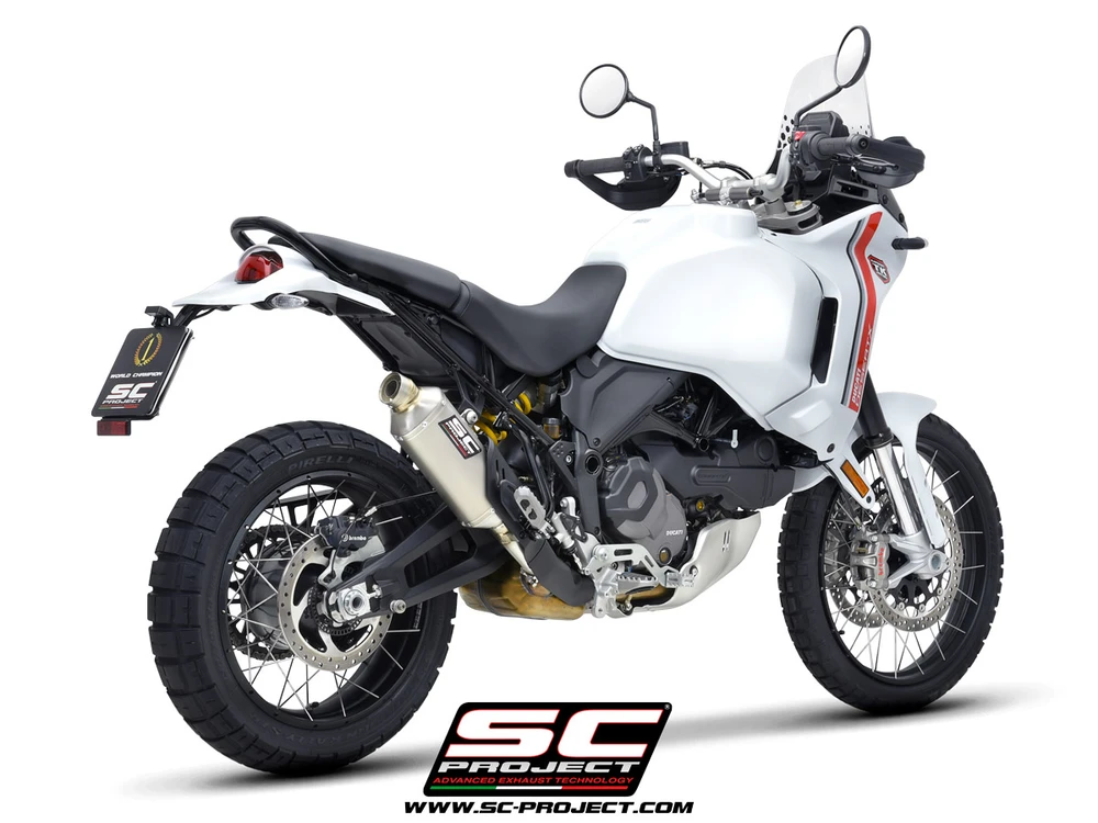 Выхлоп SC-Project Rally Raid titanium