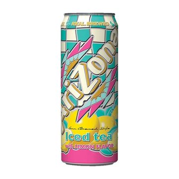 Аризона Iced Tea Lemon, Холодный черный чай с лимоном, 650мл (США)