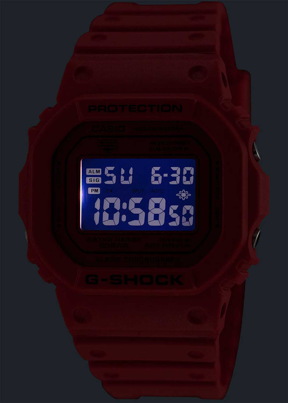 Мужские наручные часы Casio G-Shock DW-5600RRB-4