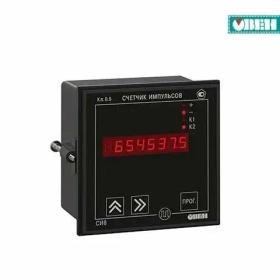 Счетчик импульсов СИ8-Щ1.Р.RS 8 А 220В 96×96×70, IP54 арт:31964