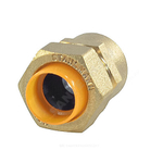 Муфта латунь 20Aх3/4" обжим/ВР для газоснабжения STAHLMANN SSFG2003/4BGZ