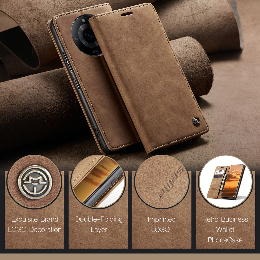 Чехол-книжка CaseMe Matte Realme 11 Pro+