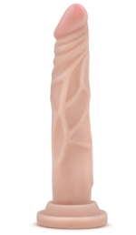 Телесный фаллоимитатор без мошонки с присоской Dr. Skin Realistic Cock Basic 7.5 - 19 см. (Цвет: телесный)