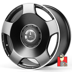 Комплект дисков Mercedes Benz 22x10 et25 5x130