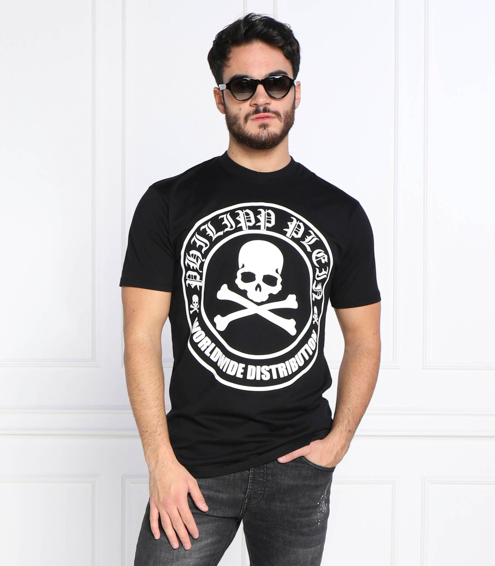 футболка Philipp Plein - черный(MTK5633 PJY002N)