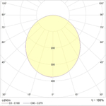 Светильник LED GRILDOT FLD (100x100) 10W 830 WH IP54 (89x89x40) СТ