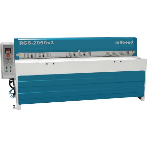 Электромеханическая гильотина Rollbend RGS 2050x3