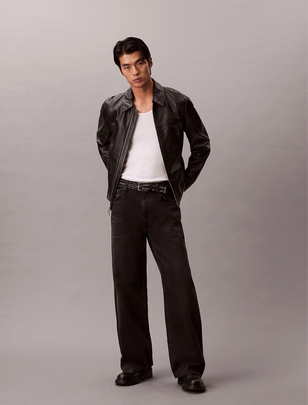 Джинсы Calvin Klein Baggy Avery Black Stone