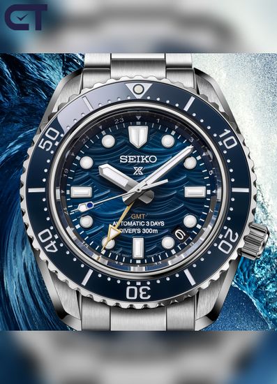 Seiko SPB509J1 Prospex Sea мужские наручные часы — 60th Anniversary GMT Diver 300 м Limited Edition
